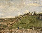 Vincent Van Gogh The hill of Montmartre with stone quarry oil painting reproduction